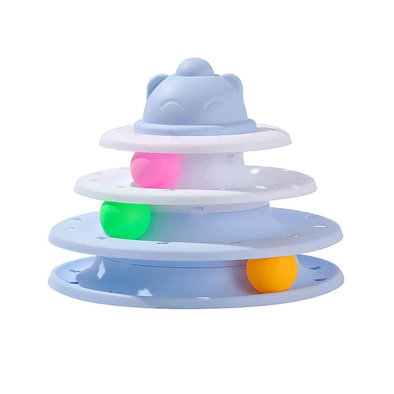 Interactive Cat Tunnel Toy 🐈 - Durable Play Tunnel for Kittens & Adult Cats (Non-Toxic Plastic)