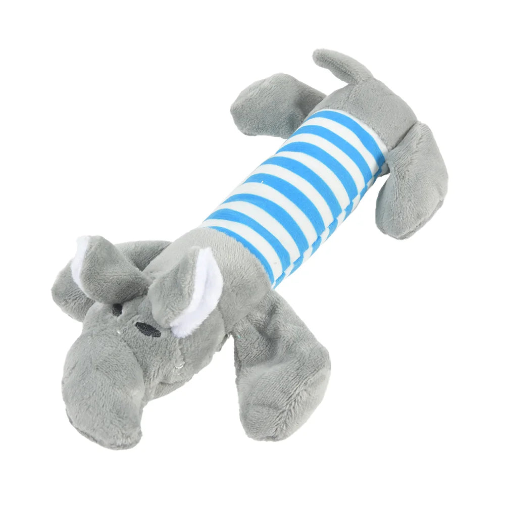 YOUSE Plush Chew Toy for Dogs - Durable Fleece Toy with Built-in Squeaker!