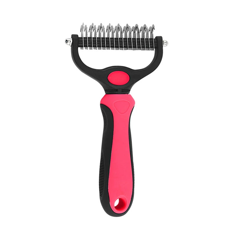 YOUSE Professional Pet Deshedding Brush β Dual-Sided Dog & Cat Hair Remover with Knot Cutter πΎβοΈ