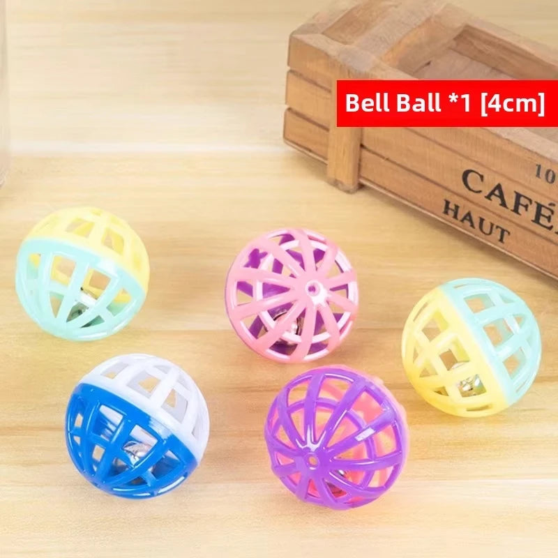 Amor Multi-Functional Cat Toy - 3-in-1 Scratching Board, Playhouse & Ball Launcher!