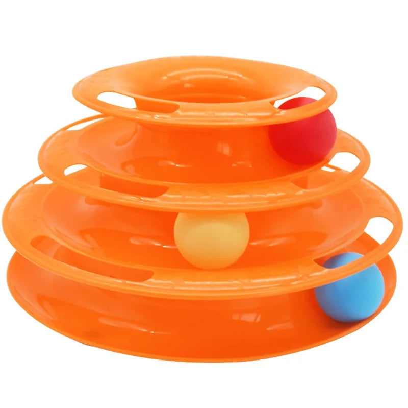 Interactive Cat Tunnel Toy 🐈 - Durable Play Tunnel for Kittens & Adult Cats (Non-Toxic Plastic)