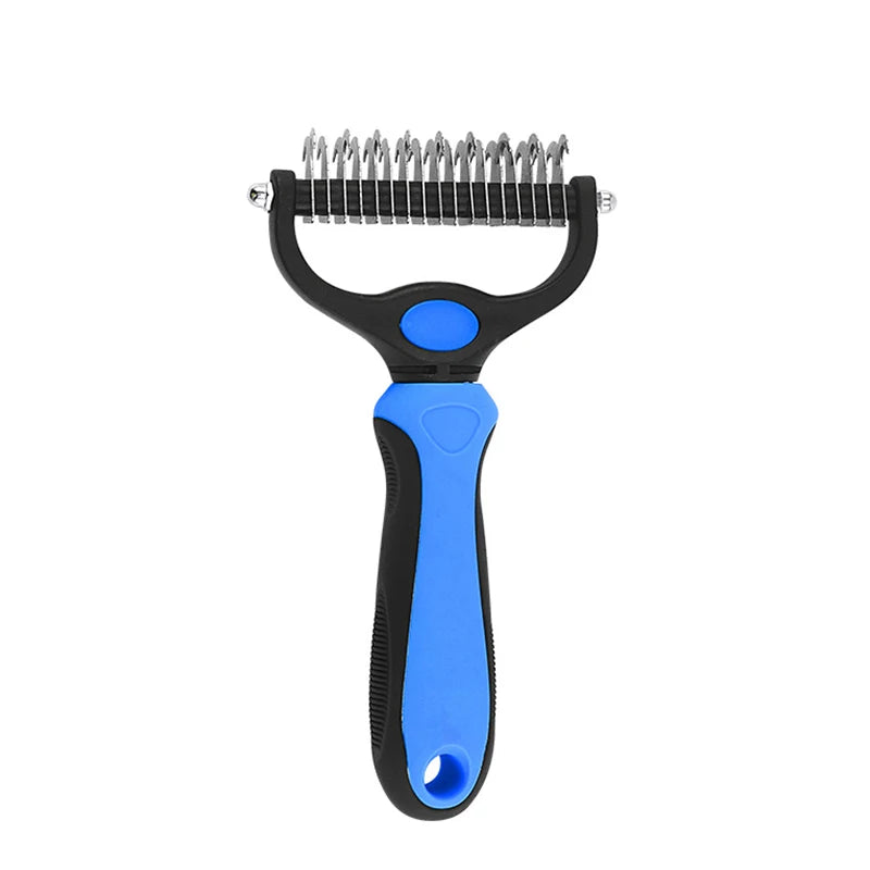 YOUSE Professional Pet Deshedding Brush β Dual-Sided Dog & Cat Hair Remover with Knot Cutter πΎβοΈ