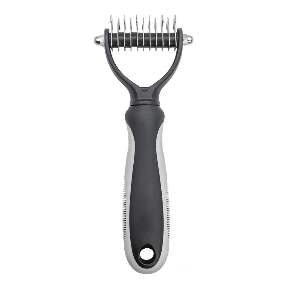 YOUSE Professional Pet Deshedding Brush β Dual-Sided Dog & Cat Hair Remover with Knot Cutter πΎβοΈ