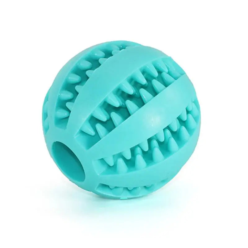 Durable Rubber Dog Ball Toy 🐶 – Interactive Chew & Dental Toy for Small & Large Dogs!