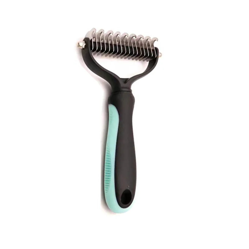 YOUSE Professional Pet Deshedding Brush β Dual-Sided Dog & Cat Hair Remover with Knot Cutter πΎβοΈ