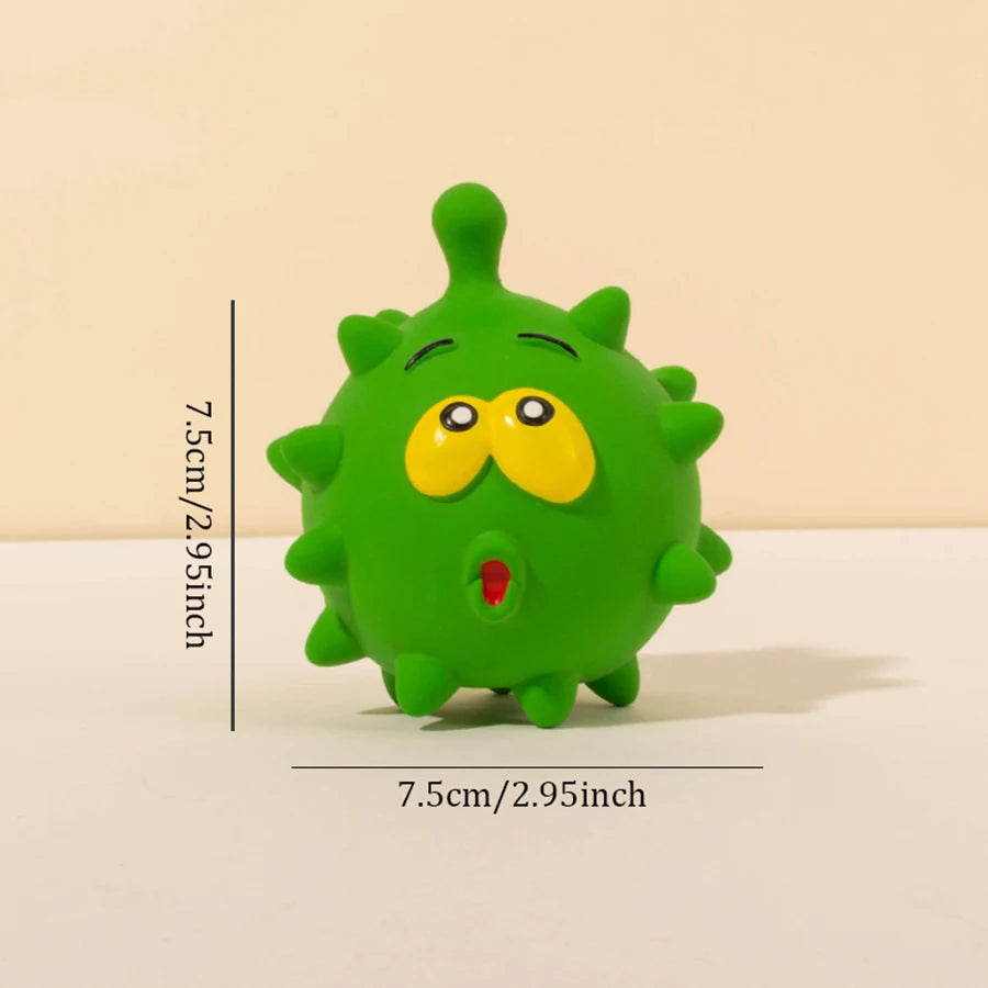 Ishiline Squeaky Dog Ball – Ultra-Durable Latex Chew Toy for Playful Pups!