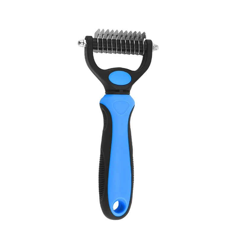 YOUSE Professional Pet Deshedding Brush β Dual-Sided Dog & Cat Hair Remover with Knot Cutter πΎβοΈ