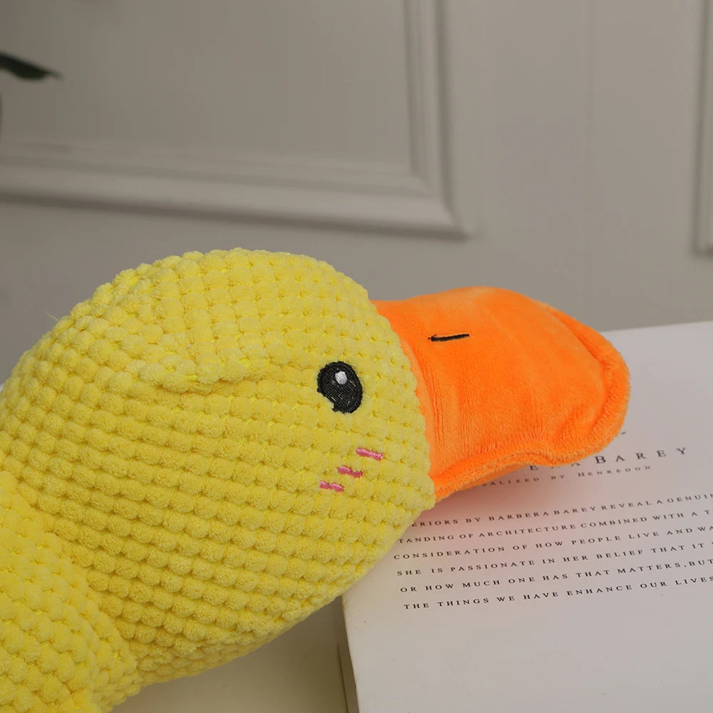 Quacky the Ultimate Fetch & Squeak Duck: Your Dog's New Favorite Plush Toy