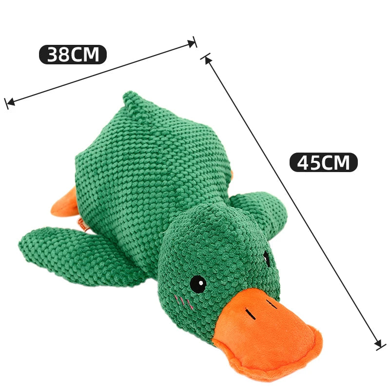 Quacky the Ultimate Fetch & Squeak Duck: Your Dog's New Favorite Plush Toy