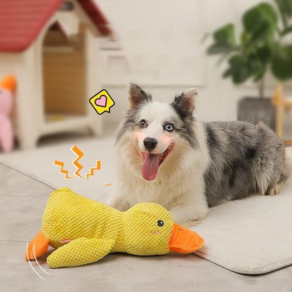 Quacky the Ultimate Fetch & Squeak Duck: Your Dog's New Favorite Plush Toy