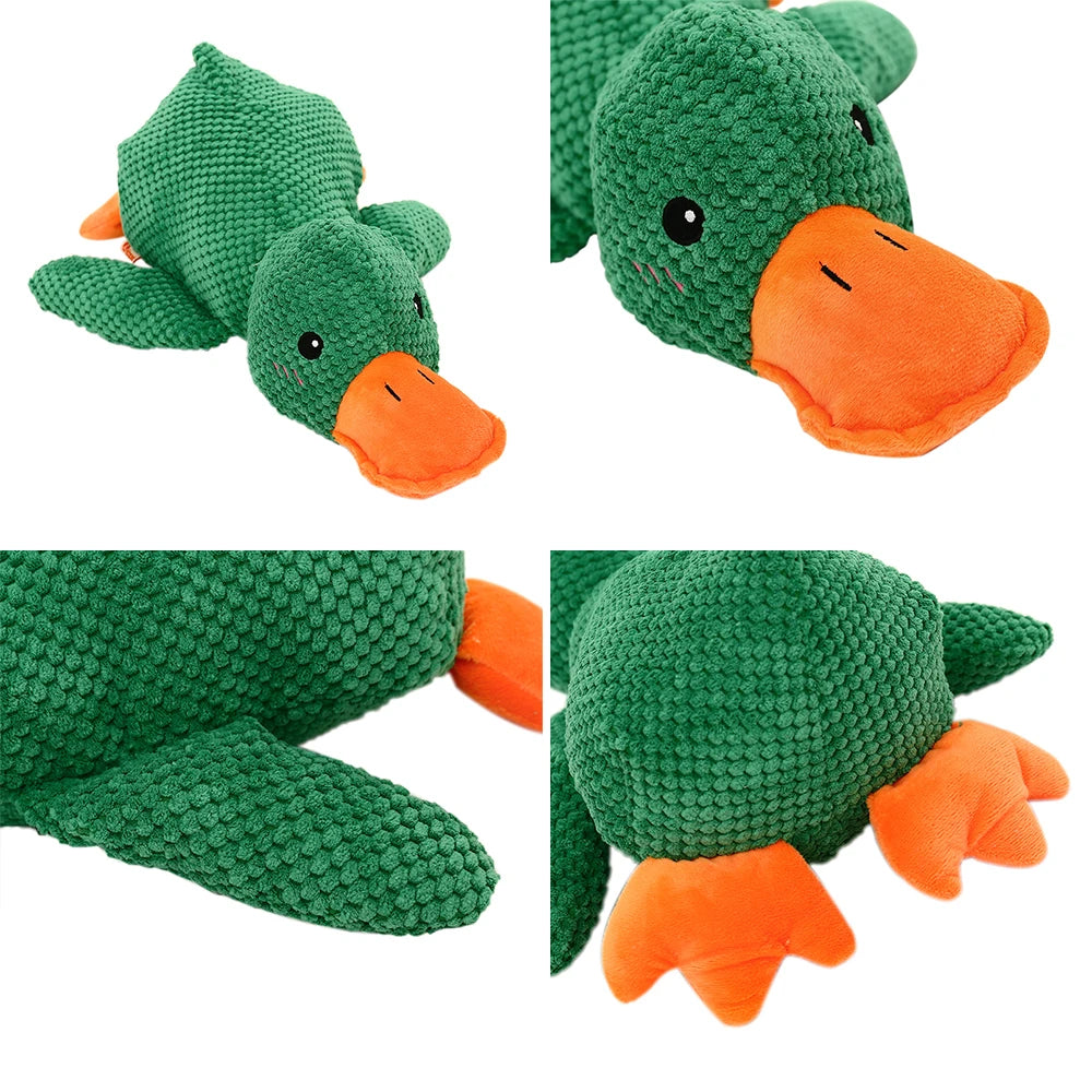 Quacky the Ultimate Fetch & Squeak Duck: Your Dog's New Favorite Plush Toy