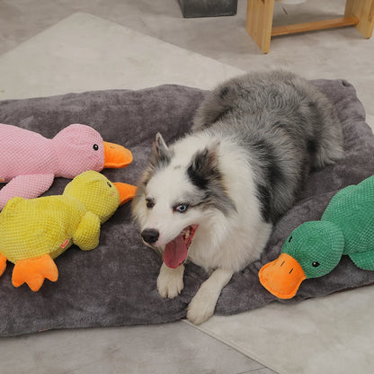 Quacky the Ultimate Fetch & Squeak Duck: Your Dog's New Favorite Plush Toy
