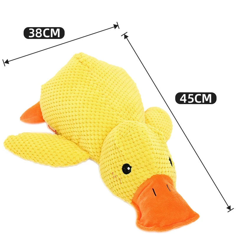 Quacky the Ultimate Fetch & Squeak Duck: Your Dog's New Favorite Plush Toy
