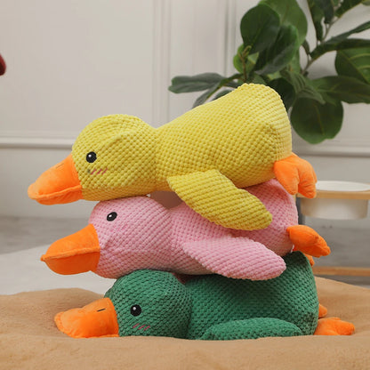 Quacky the Ultimate Fetch & Squeak Duck: Your Dog's New Favorite Plush Toy