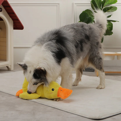 Quacky the Ultimate Fetch & Squeak Duck: Your Dog's New Favorite Plush Toy
