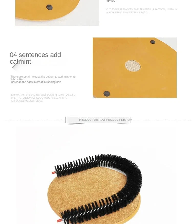 Cat Grooming Tunnel Toy - 2-in-1 Hair Removal & Play Hideout for Happy Kitties! 🐱✨