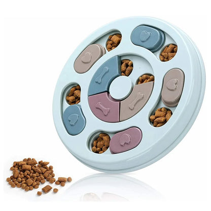 Slow Feeder Dog Bowl: Anti-Gulping, Bloat Prevention, Mental Stimulation