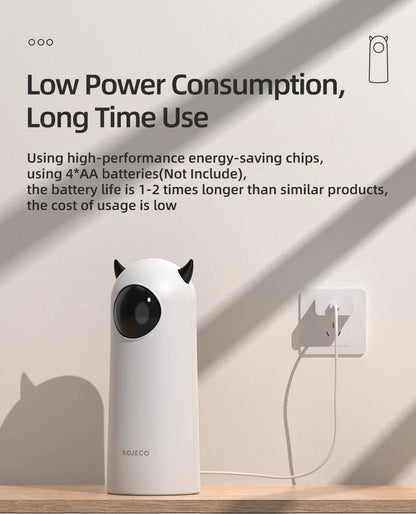 ROJECO Automatic Laser Cat Toy 🐱 – Smart Interactive Toy for Cats (Battery-Powered, Endless Fun!)