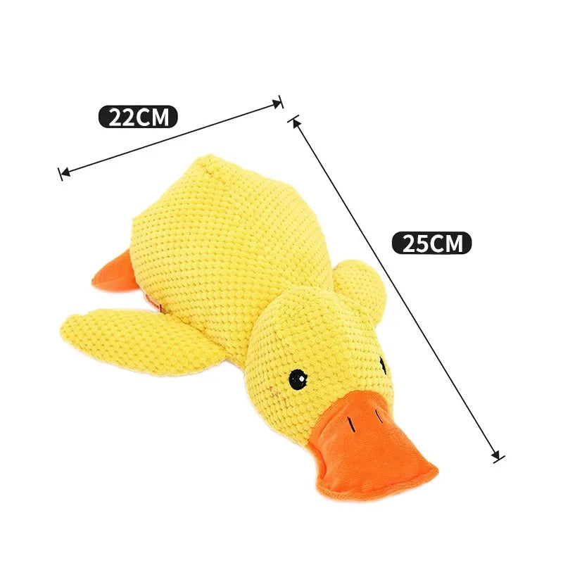 Quacky the Ultimate Fetch & Squeak Duck: Your Dog's New Favorite Plush Toy