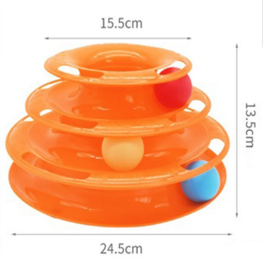 Interactive Cat Tunnel Toy 🐈 - Durable Play Tunnel for Kittens & Adult Cats (Non-Toxic Plastic)