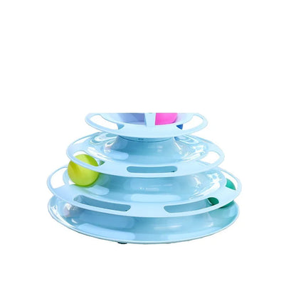 Interactive Cat Tunnel Toy 🐈 - Durable Play Tunnel for Kittens & Adult Cats (Non-Toxic Plastic)