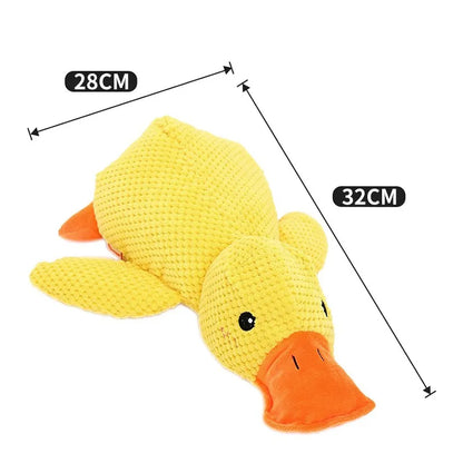 Quacky the Ultimate Fetch & Squeak Duck: Your Dog's New Favorite Plush Toy