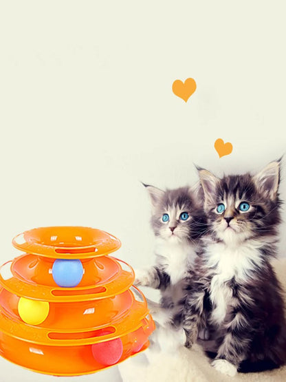 Interactive Cat Tunnel Toy 🐈 - Durable Play Tunnel for Kittens & Adult Cats (Non-Toxic Plastic)