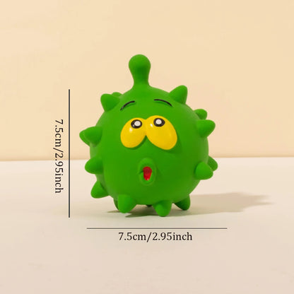 Ishiline Squeaky Dog Ball – Ultra-Durable Latex Chew Toy for Playful Pups!