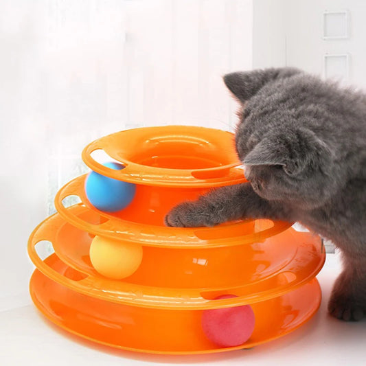 Interactive Cat Tunnel Toy 🐈 - Durable Play Tunnel for Kittens & Adult Cats (Non-Toxic Plastic)